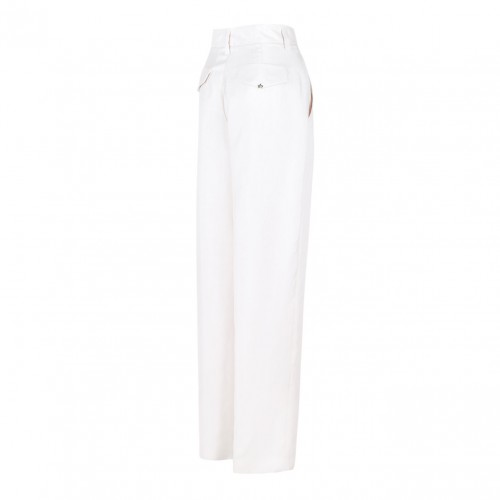 Light Beige Texture Trousers