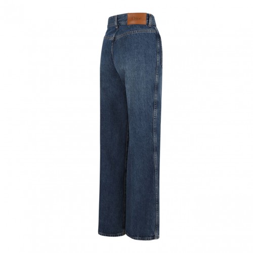 Dark Blue Bootcut Denim Jeans