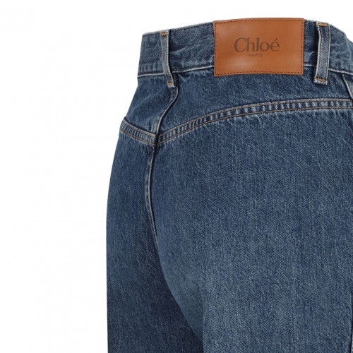 Dark Blue Bootcut Denim Jeans