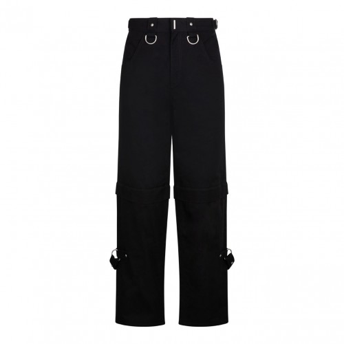 Black Two-in-One Detachable Trousers