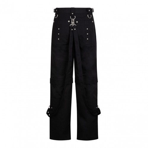 Black Two-in-One Detachable Trousers 2