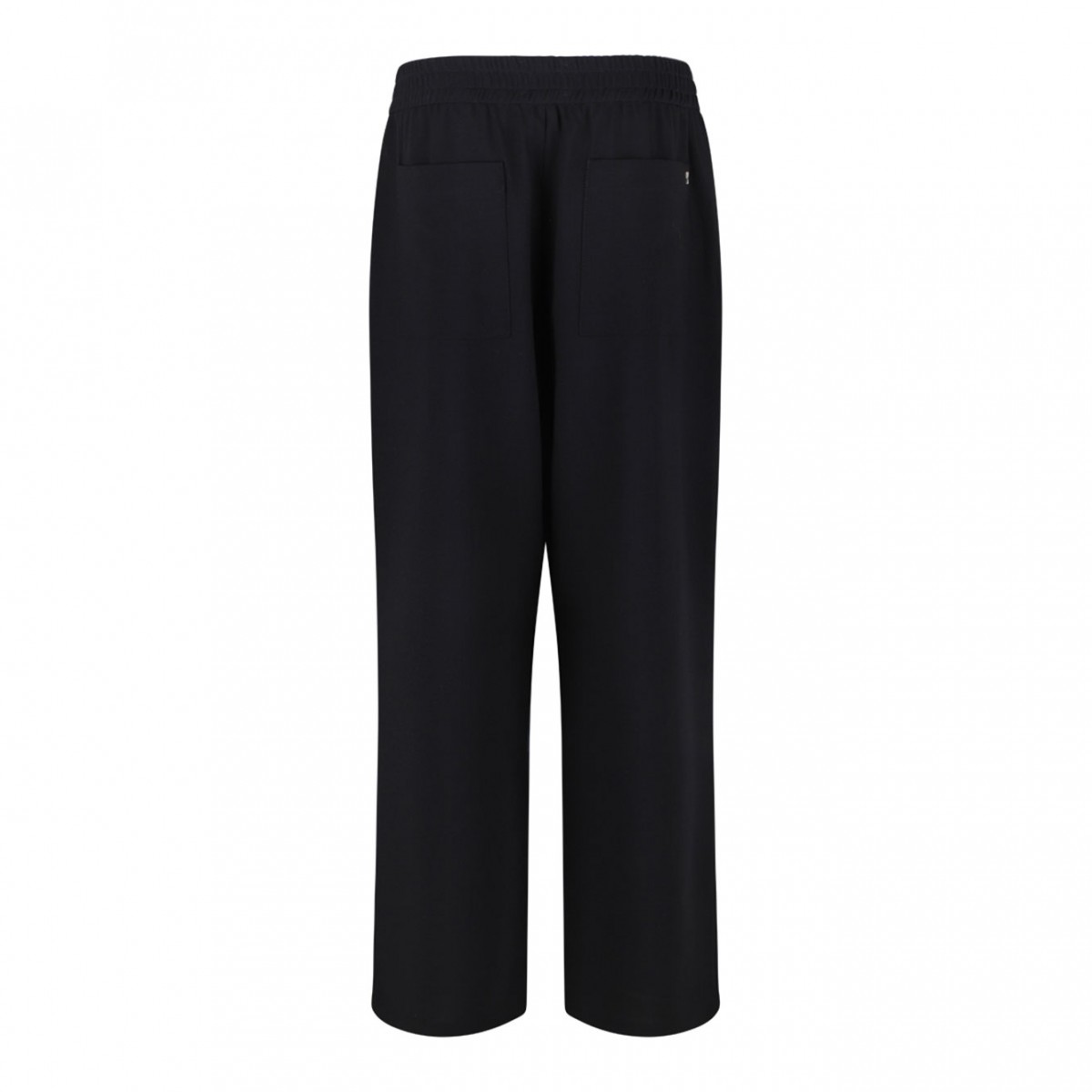 Black Straight Leg Trousers