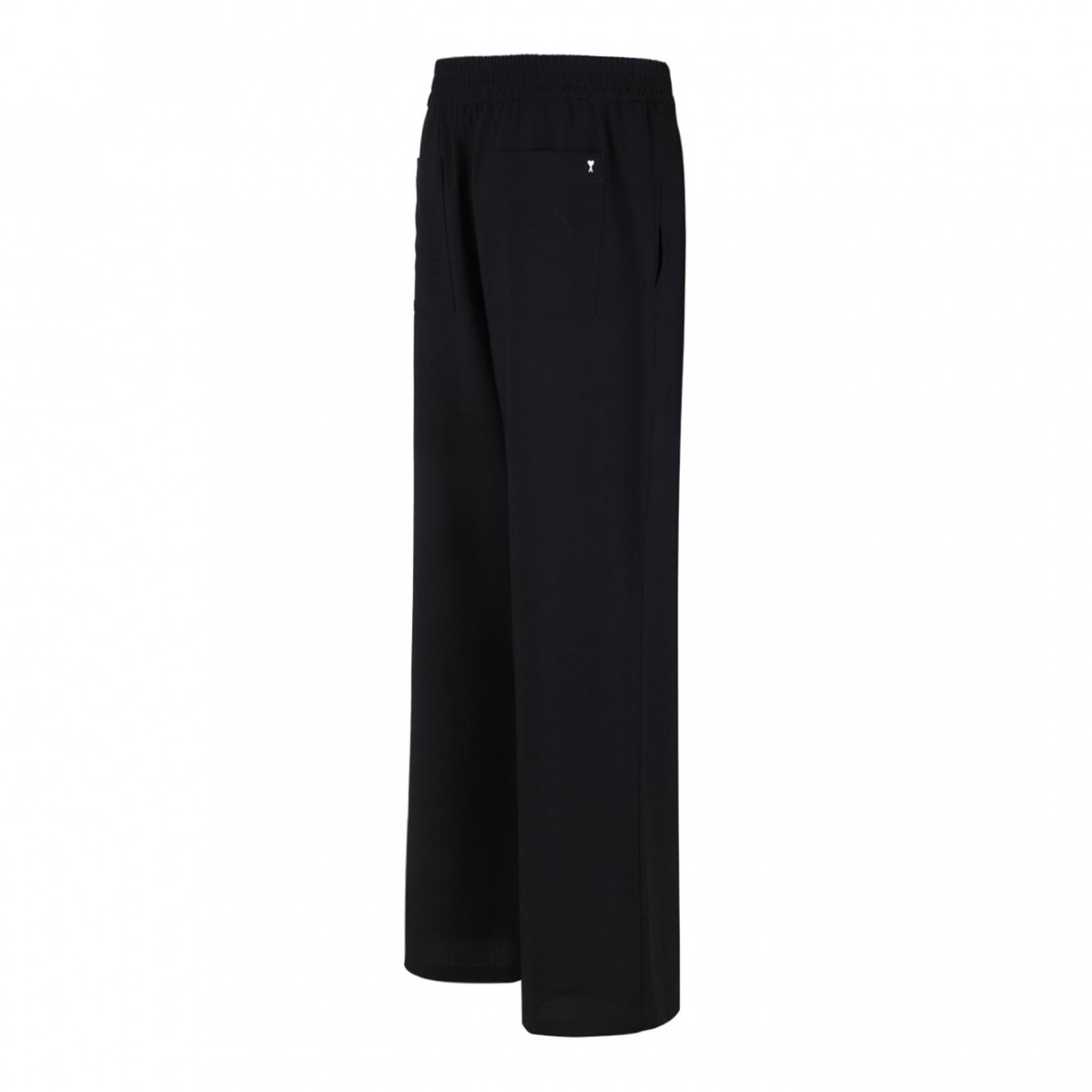 Black Straight Leg Trousers