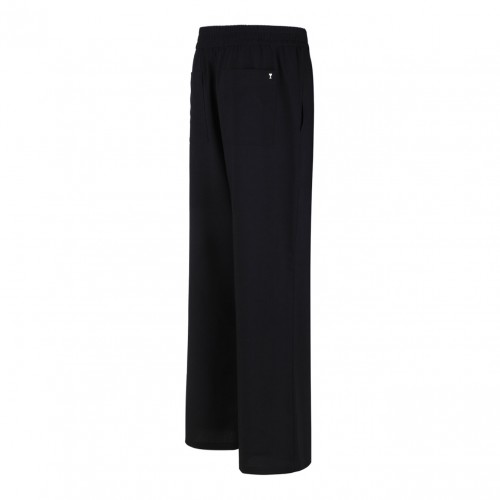 Black Straight Leg Trousers