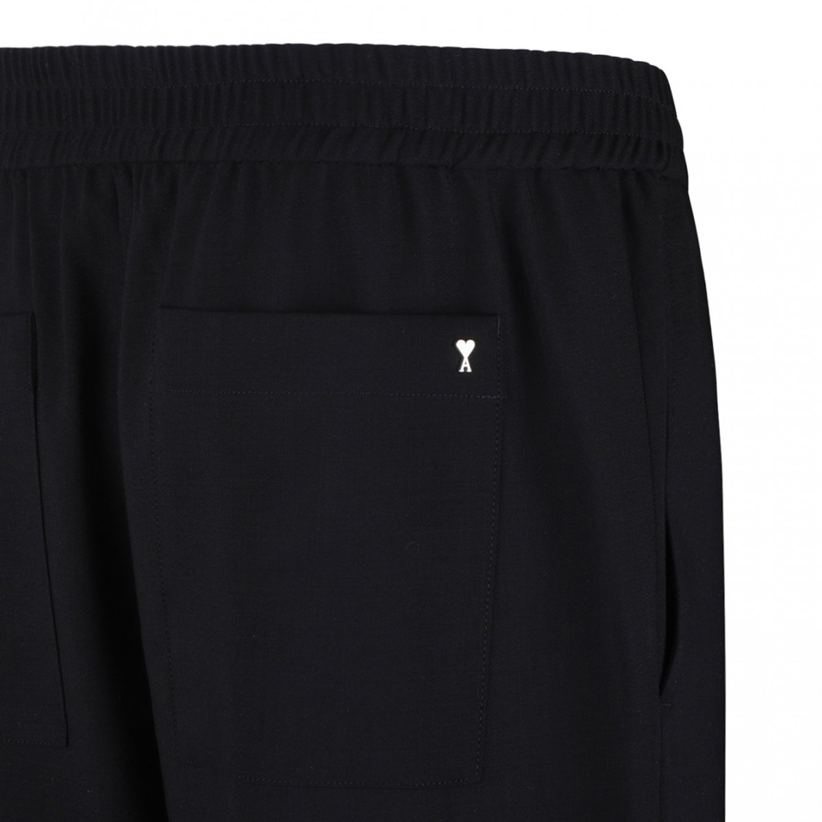 Black Straight Leg Trousers