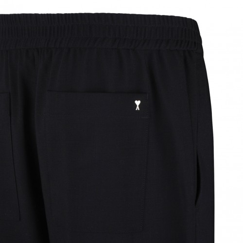 Black Straight Leg Trousers