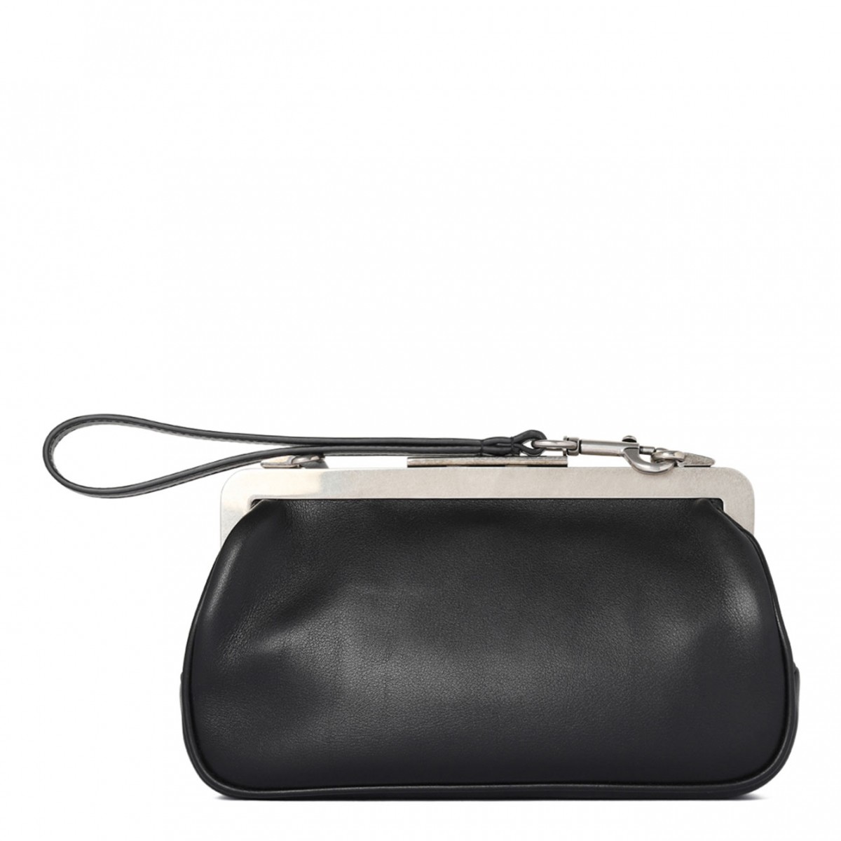 Black Clasp Bag