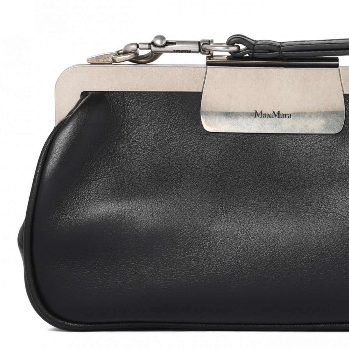 Black Clasp Bag