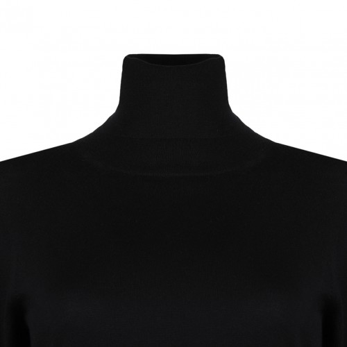 Black Turtleneck Sweater