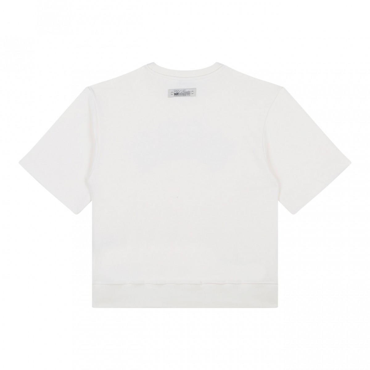 Cream White Logo Print Sweatshirt