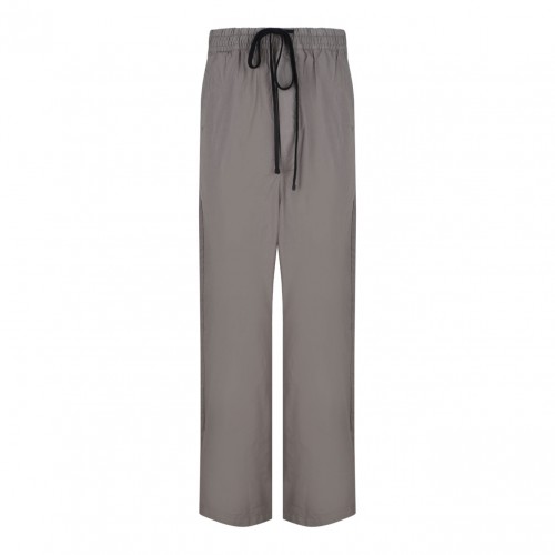 Grey Straight Trousers