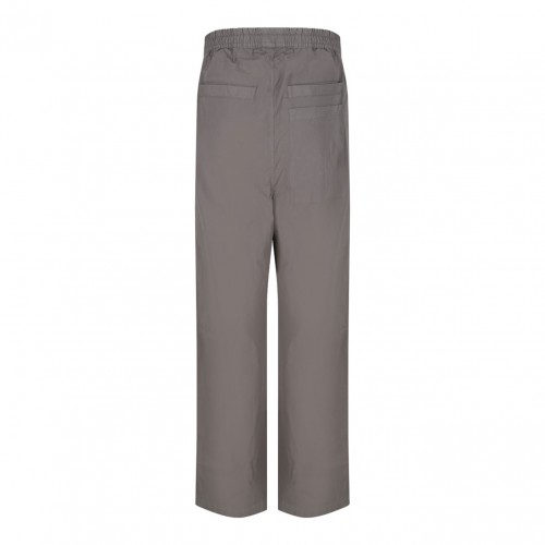 Grey Straight Trousers 2