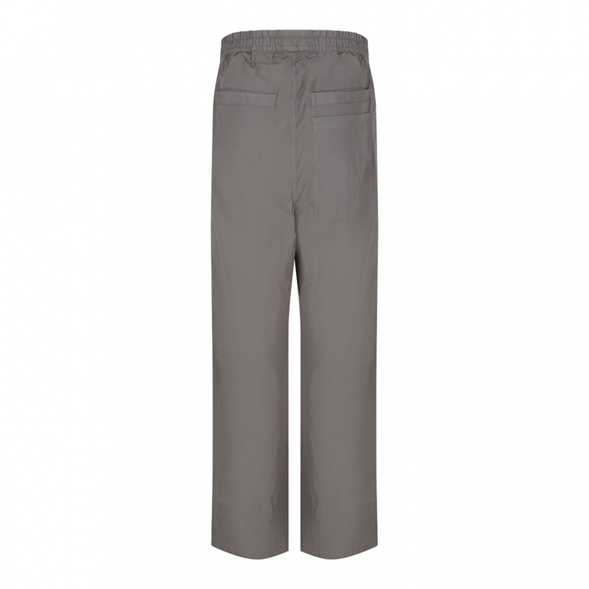 Grey Straight Trousers