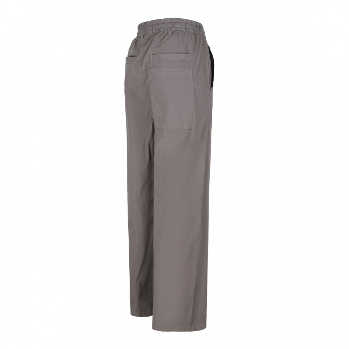 Grey Straight Trousers