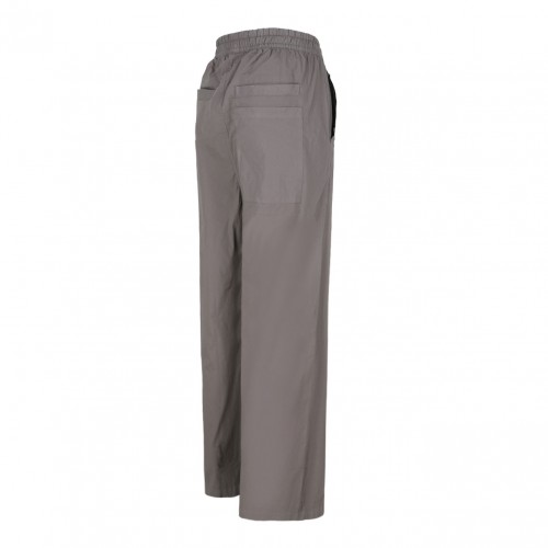 Grey Straight Trousers