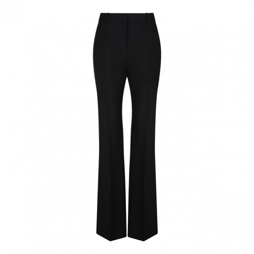 Black Tailored Bootcut Trousers