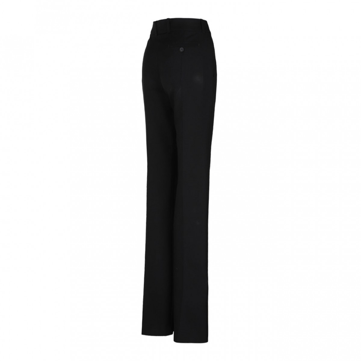 Black Tailored Bootcut Trousers