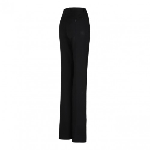 Black Tailored Bootcut Trousers