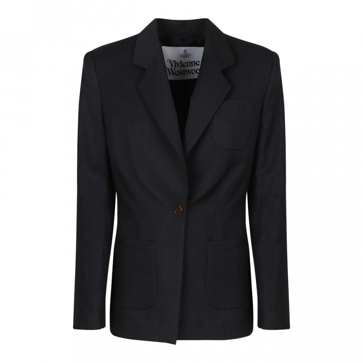 Dark Grey Wool Blazer