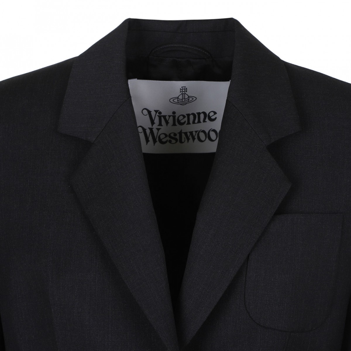 Dark Grey Wool Blazer