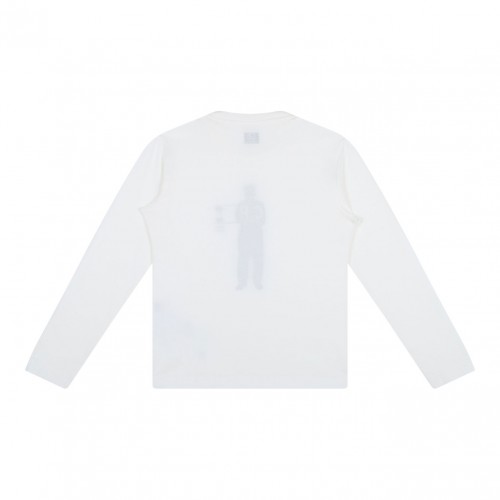 White Graphic Print T-Shirt 2