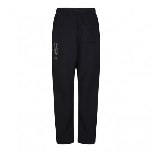 Black Logo Print Sweatpants