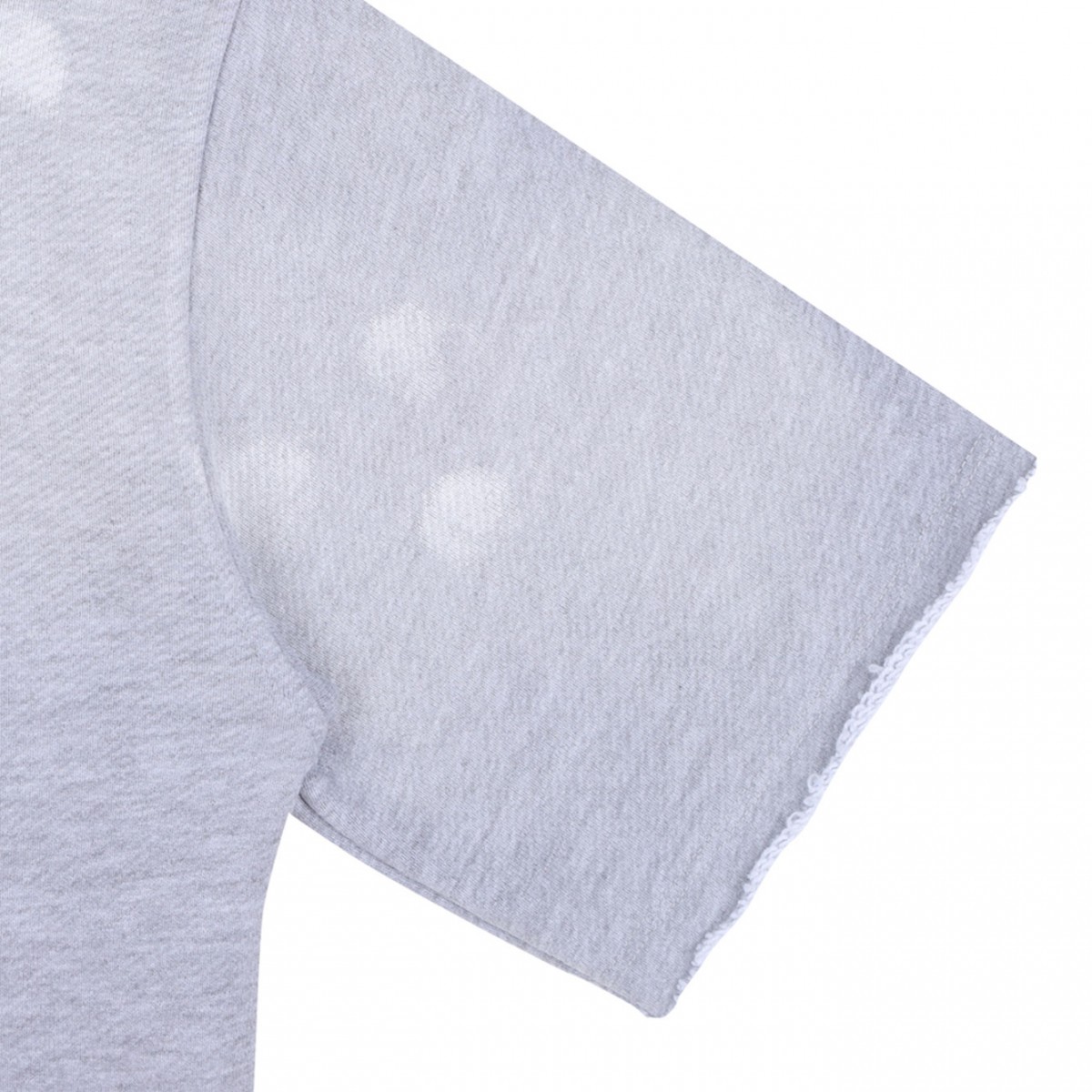 Heather Grey Logo Print T-Shirt