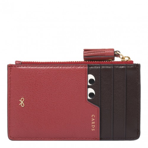 Peeping Eyes Zip Card Case 2