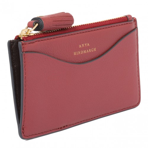 Peeping Eyes Zip Card Case