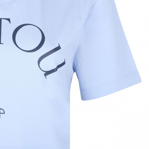 Light Blue Monogram T-Shirt