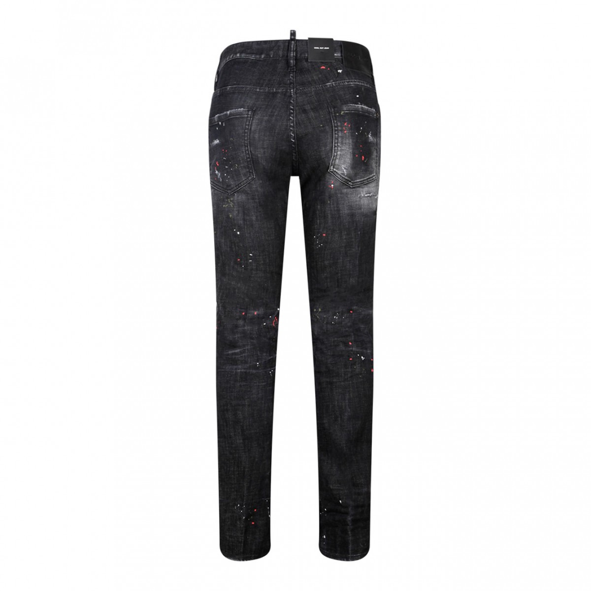 Black Biker Jeans