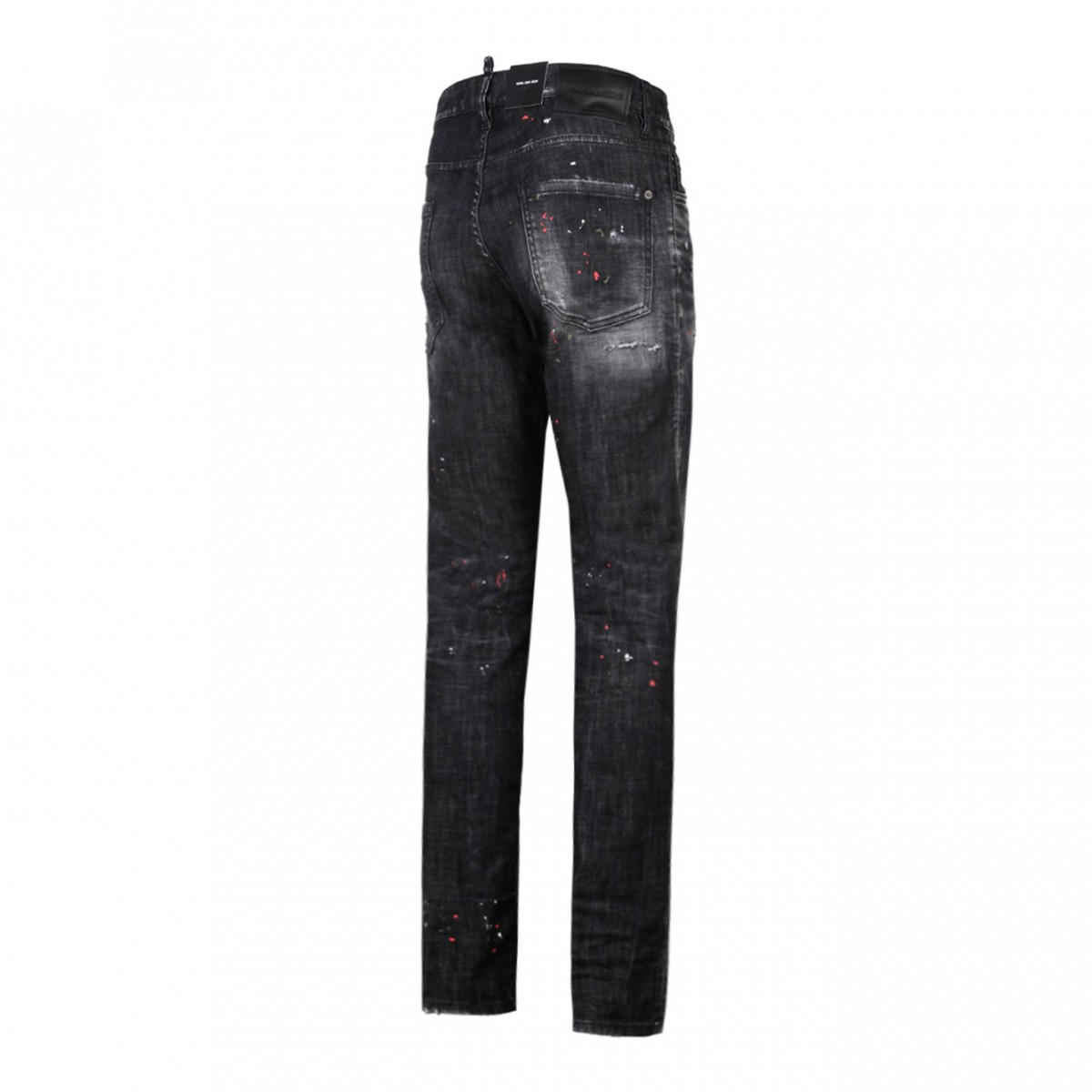Black Biker Jeans