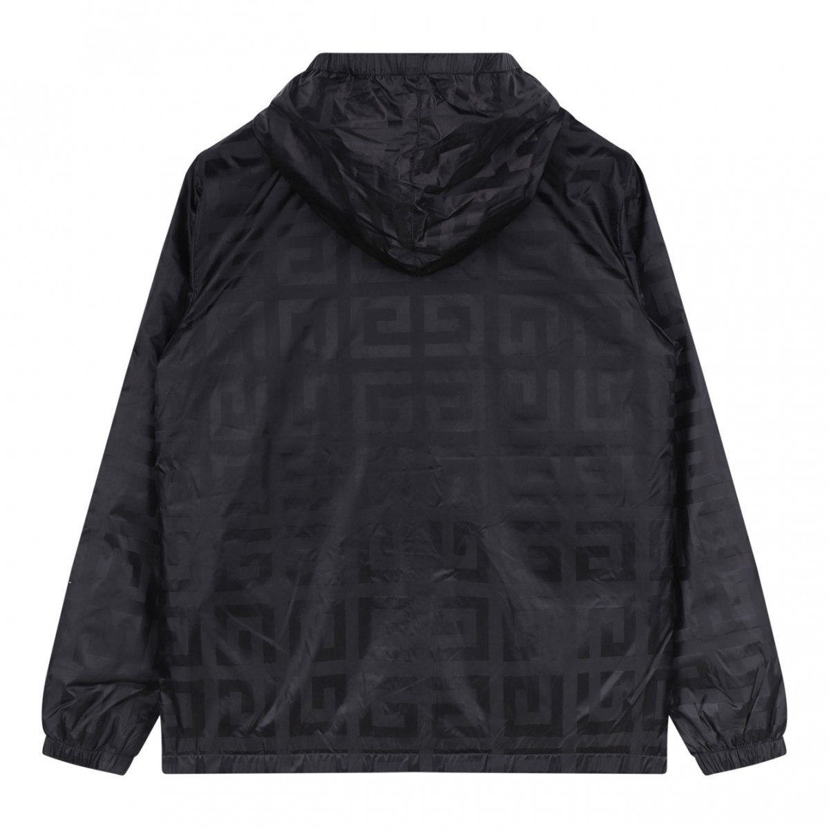 Black Logo Print Jacket