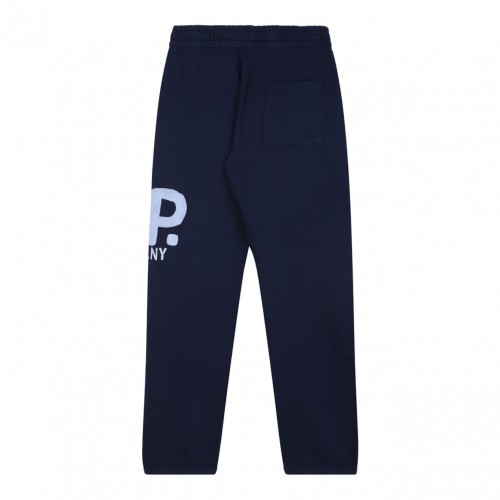 Blue Logo Print Sweatpant