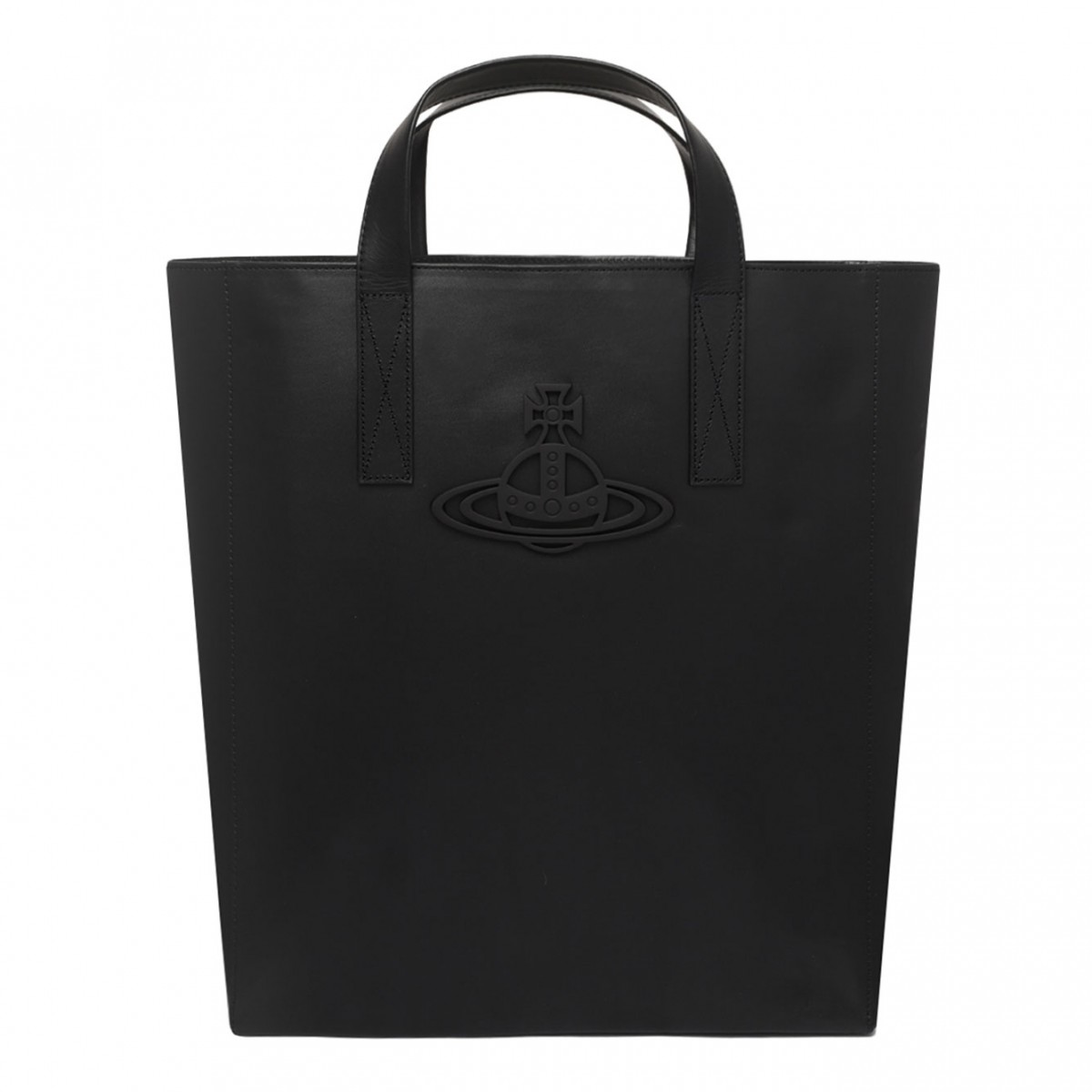 Black Sarah Medium Tote Bag