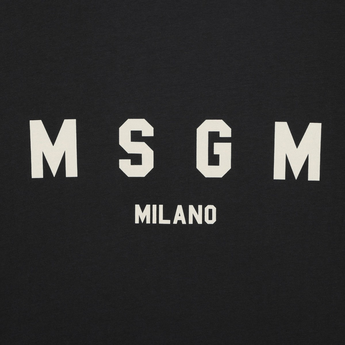 Black Logo Print T-Shirt