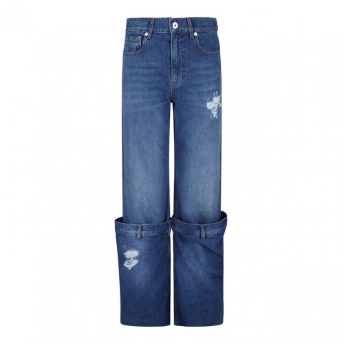 Light Blue Bucket Jeans