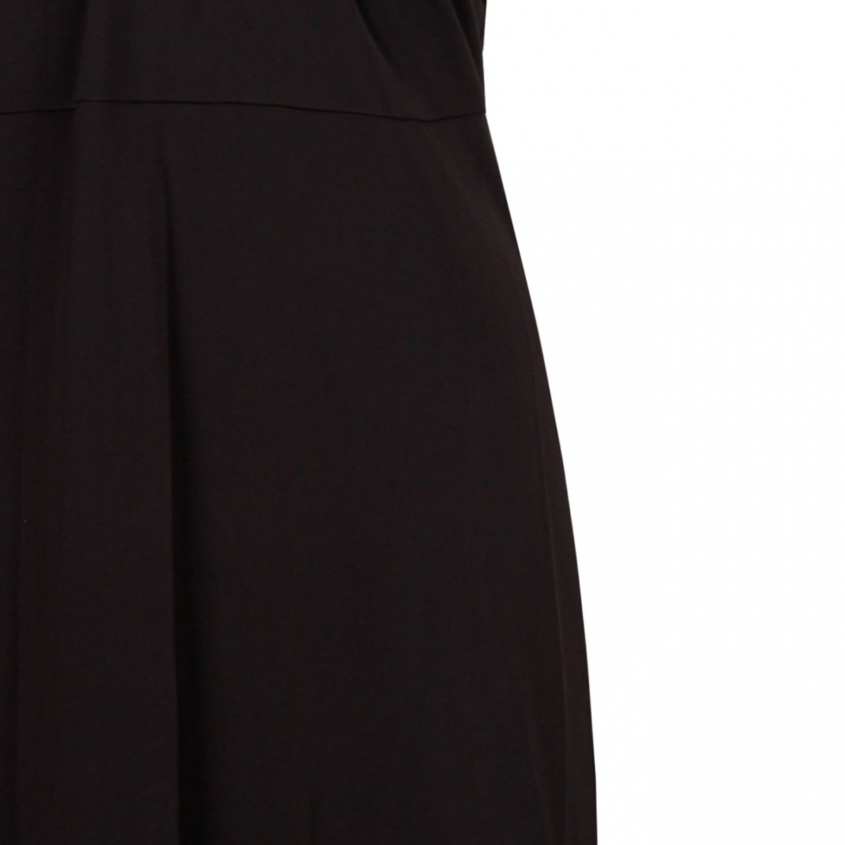 Michael Kors Black Ruched Halter neck Dress