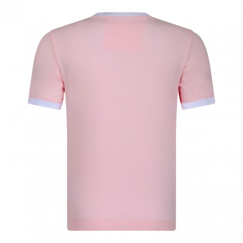 Pink Logo Print T-Shirt