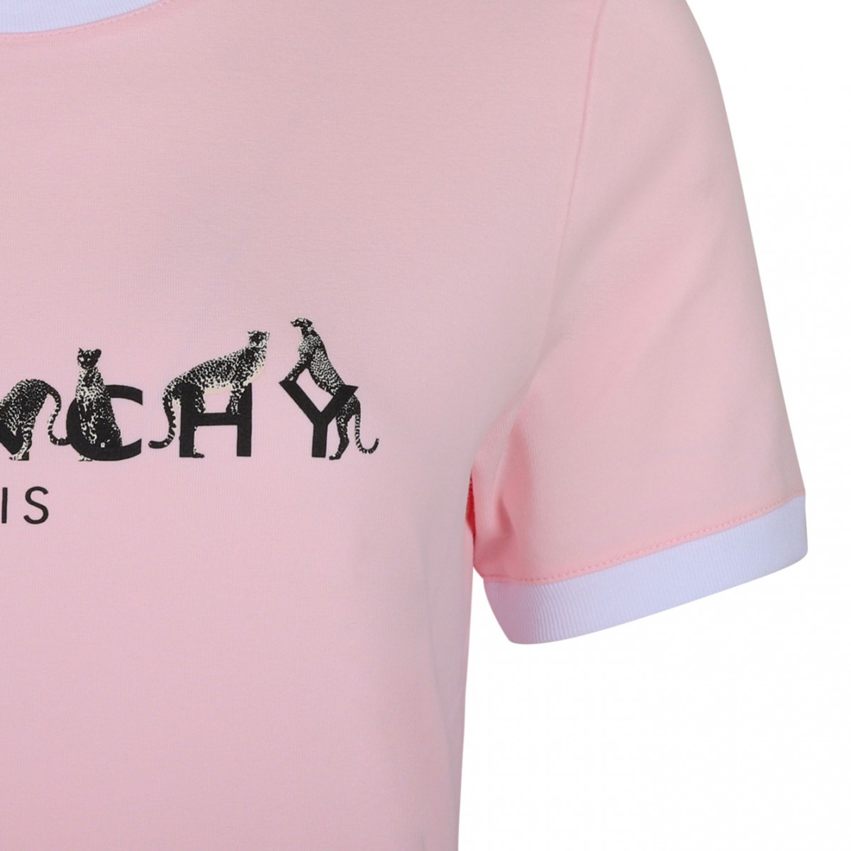 Pink Logo Print T-Shirt