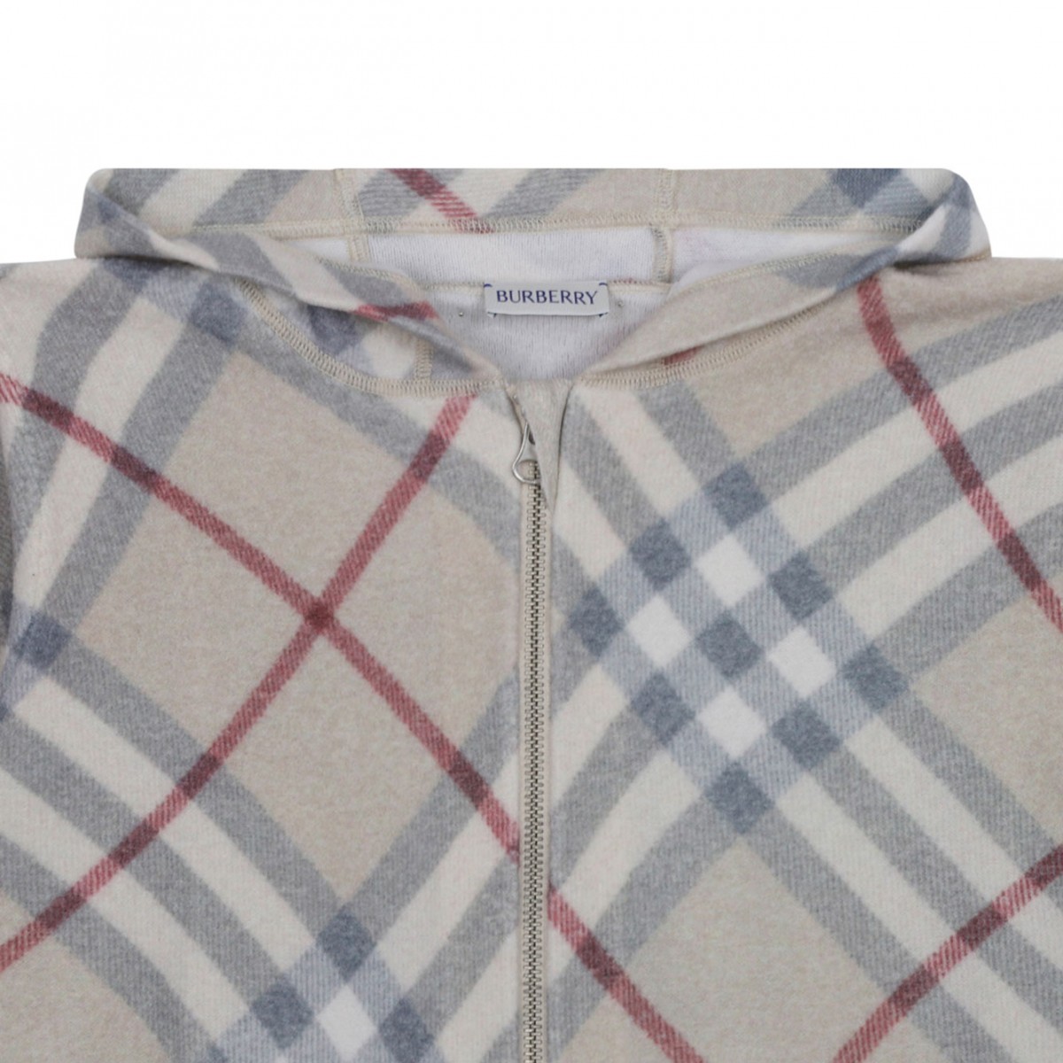 Check Pattern Hoodie