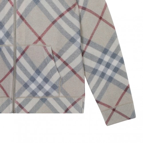 Check Pattern Hoodie