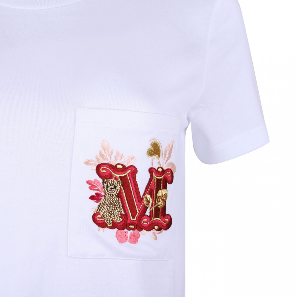 Nunzio Logo Embroidered T-Shirt