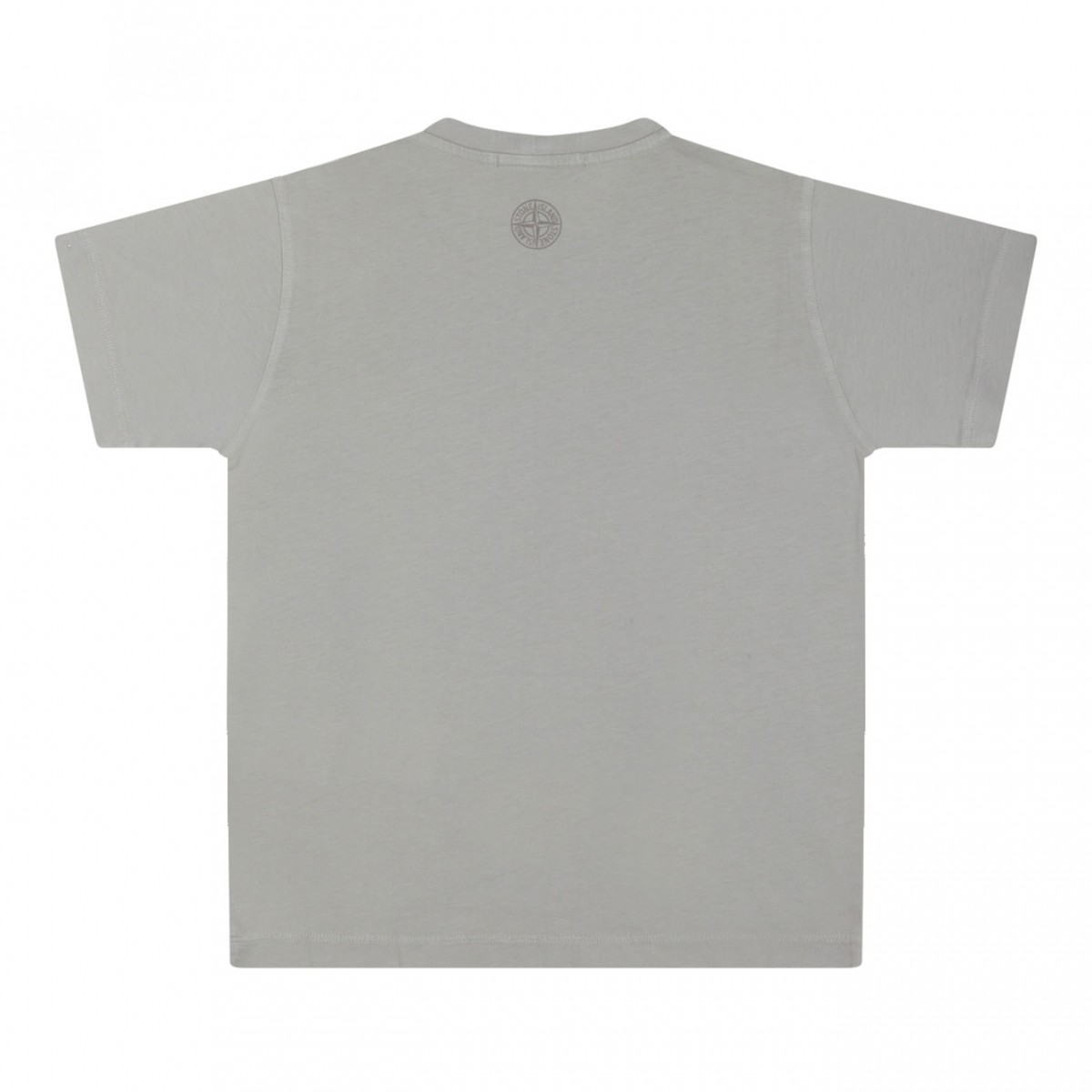 Pearl Grey Logo Print T-shirt
