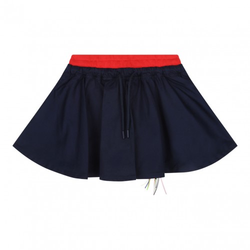 Navy Blue Mini Skirt