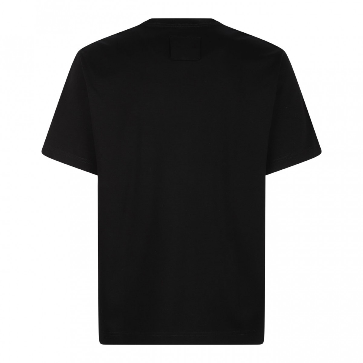 Black Logo Embroidered T-Shirt