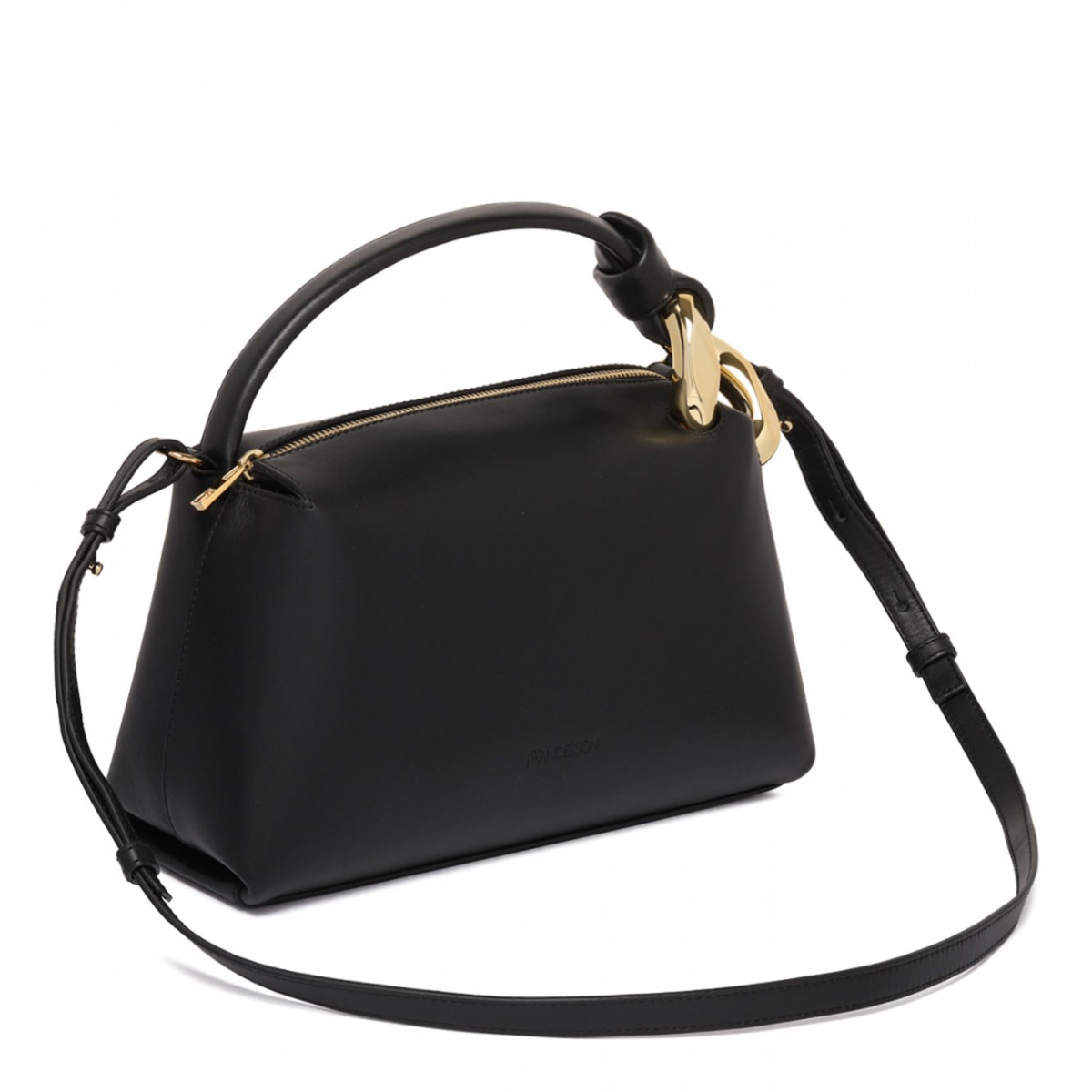 Black Corner Tote Bag