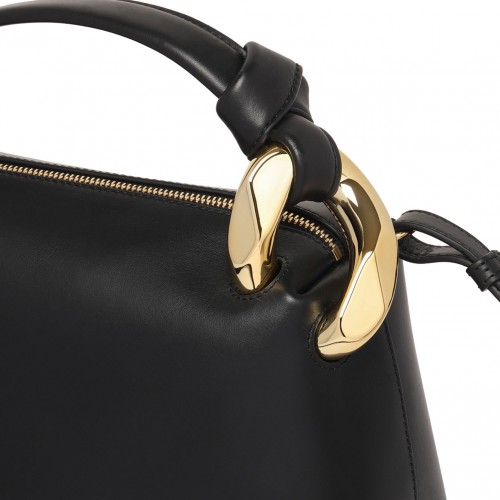 Black Corner Tote Bag