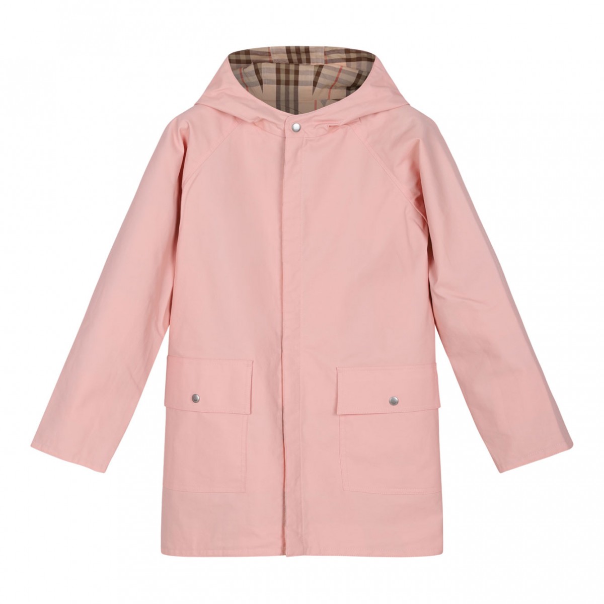 Reversible Checked Coat