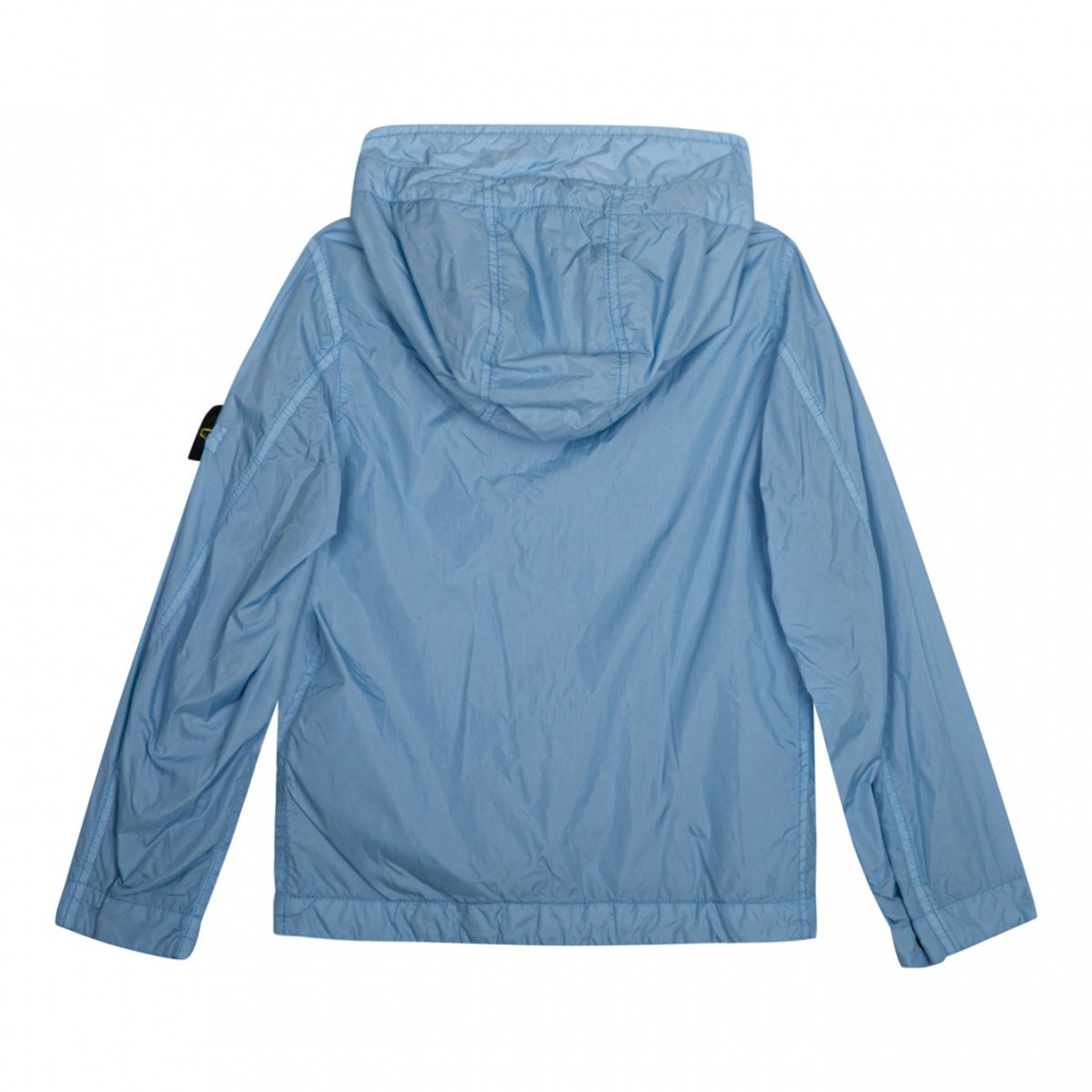 Light Blue Hooded Jacket